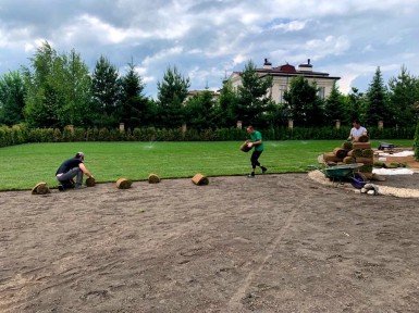 укладка на готовую поверхность