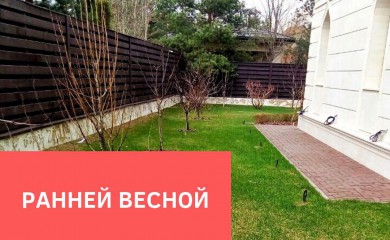 Подготовка газона весной фото 1