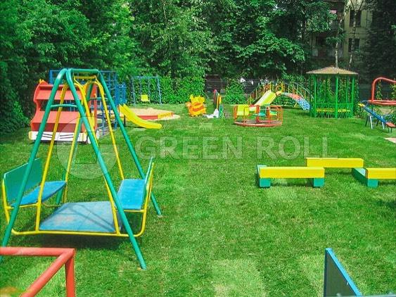 Газон для детской площадки (дача или детский сад), детский газон устойчивый  к утаптыванию от Green Roll